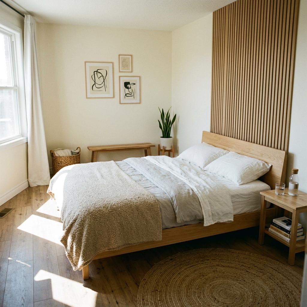 Functional And Stylish Japandi Guest Bedroom Inspiration