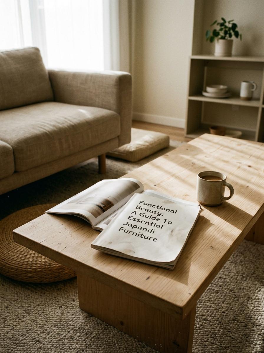 Functional Beauty: A Guide To Essential Japandi Furniture