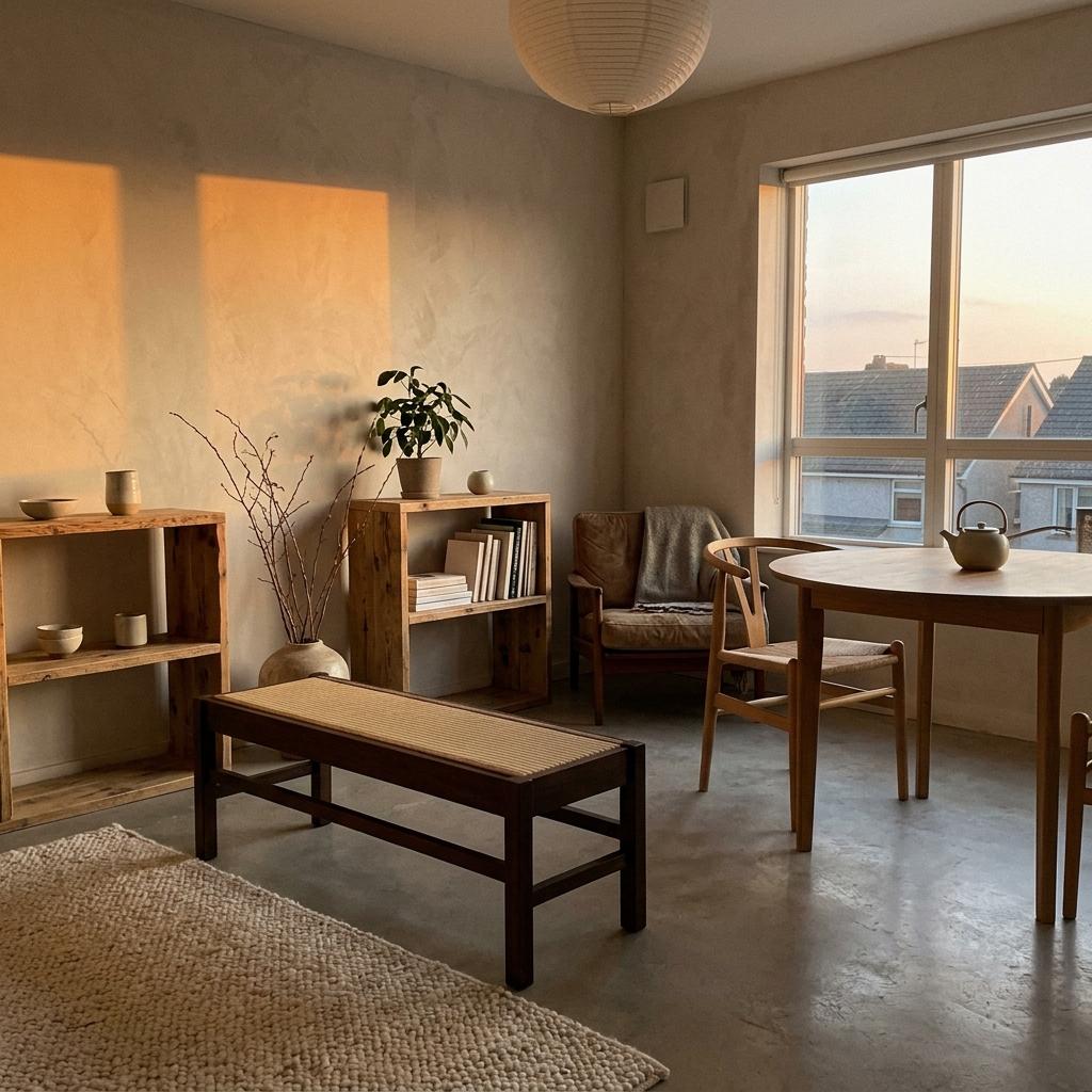 Functional Elegance Found Within Japandi Interior Design Layouts