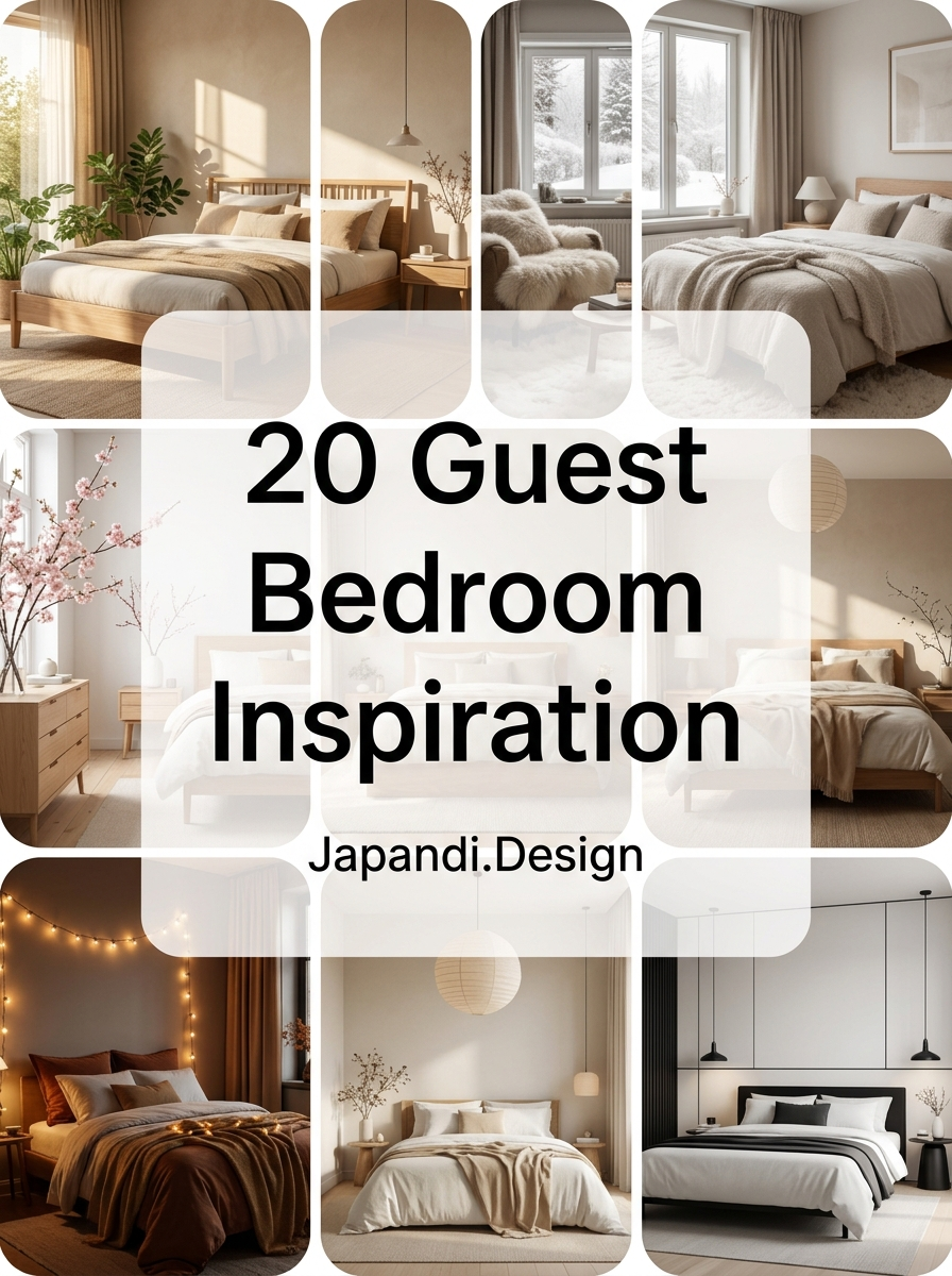 Guest Bedroom Inspiration for a Minimalist and Welcoming Retreat