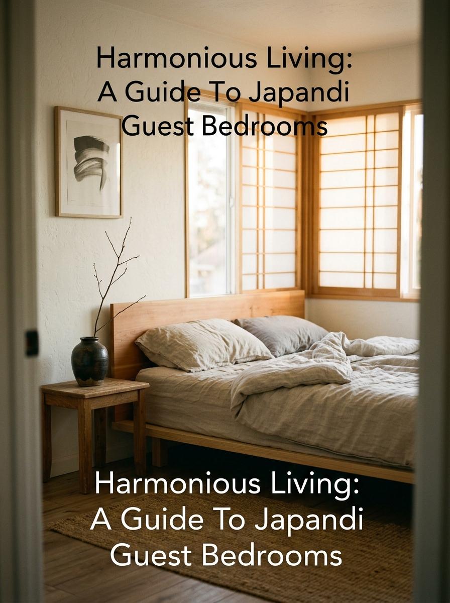 Harmonious Living: A Guide To Japandi Guest Bedrooms