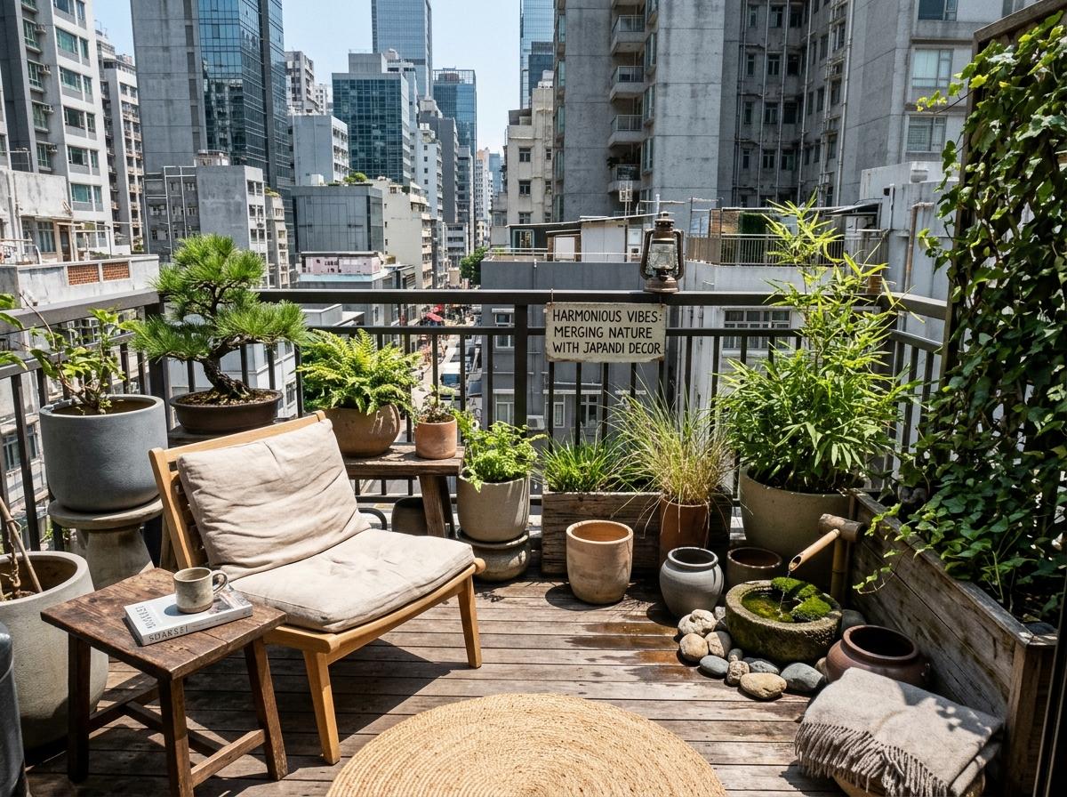 Harmonious Vibes: Merging Nature With Japandi Terrace Decor