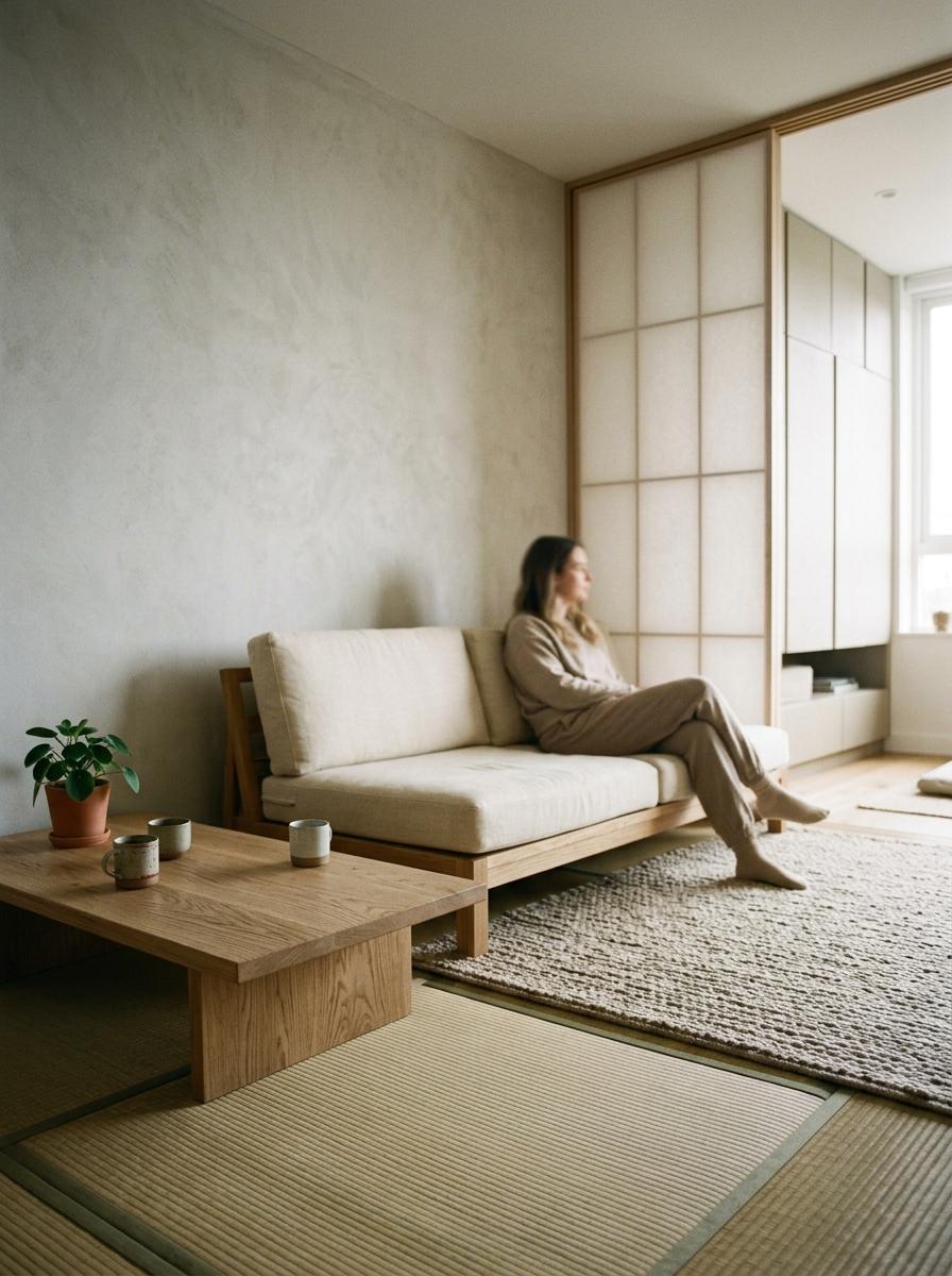 How To Achieve A Harmonious Japandi Living Room Look