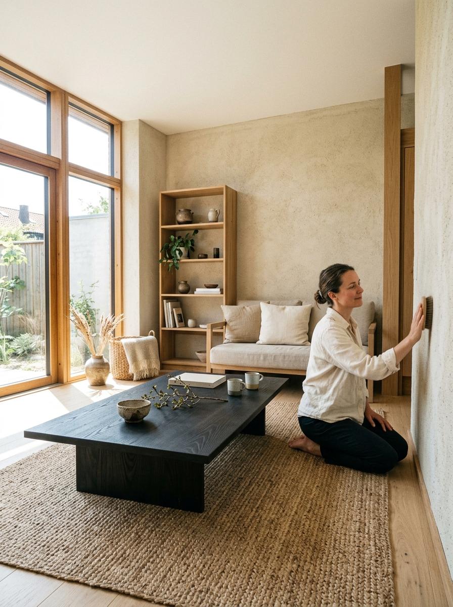 How To Achieve A Harmonious Natural Japandi Living Room