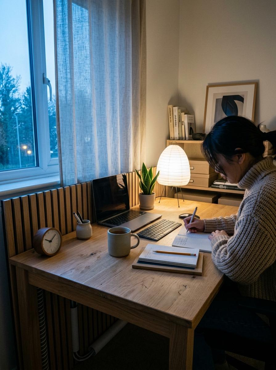 How To Create A Productive Japandi Office Space