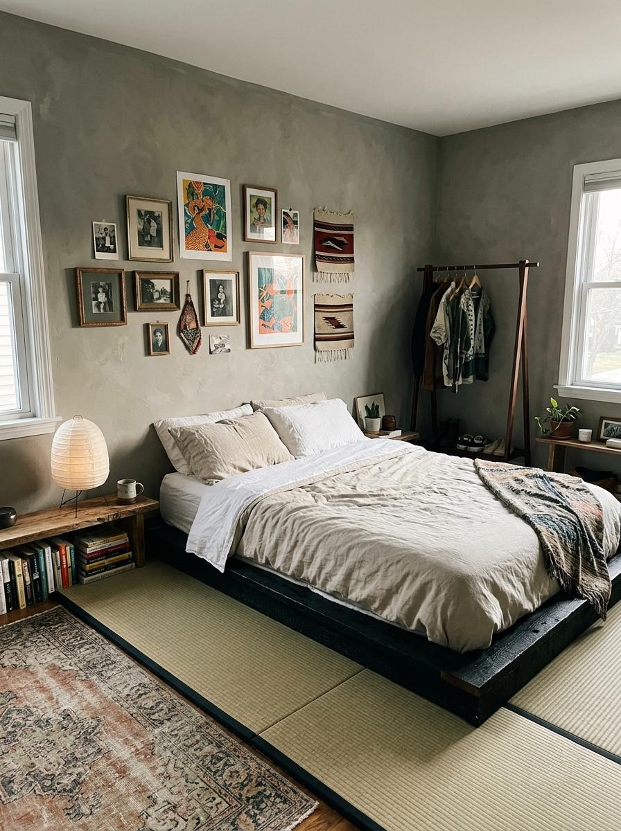 How To Create An Eclectic Bedroom With Japandi Principles
