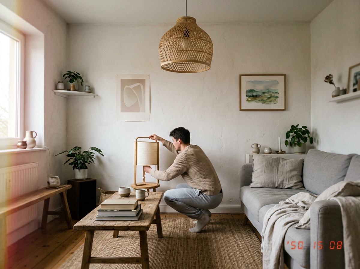 How To Layer Light Using Beautiful Japandi Lighting Fixtures