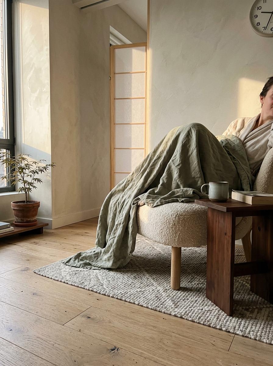 How To Layer Textures For A Cozy Japandi Look