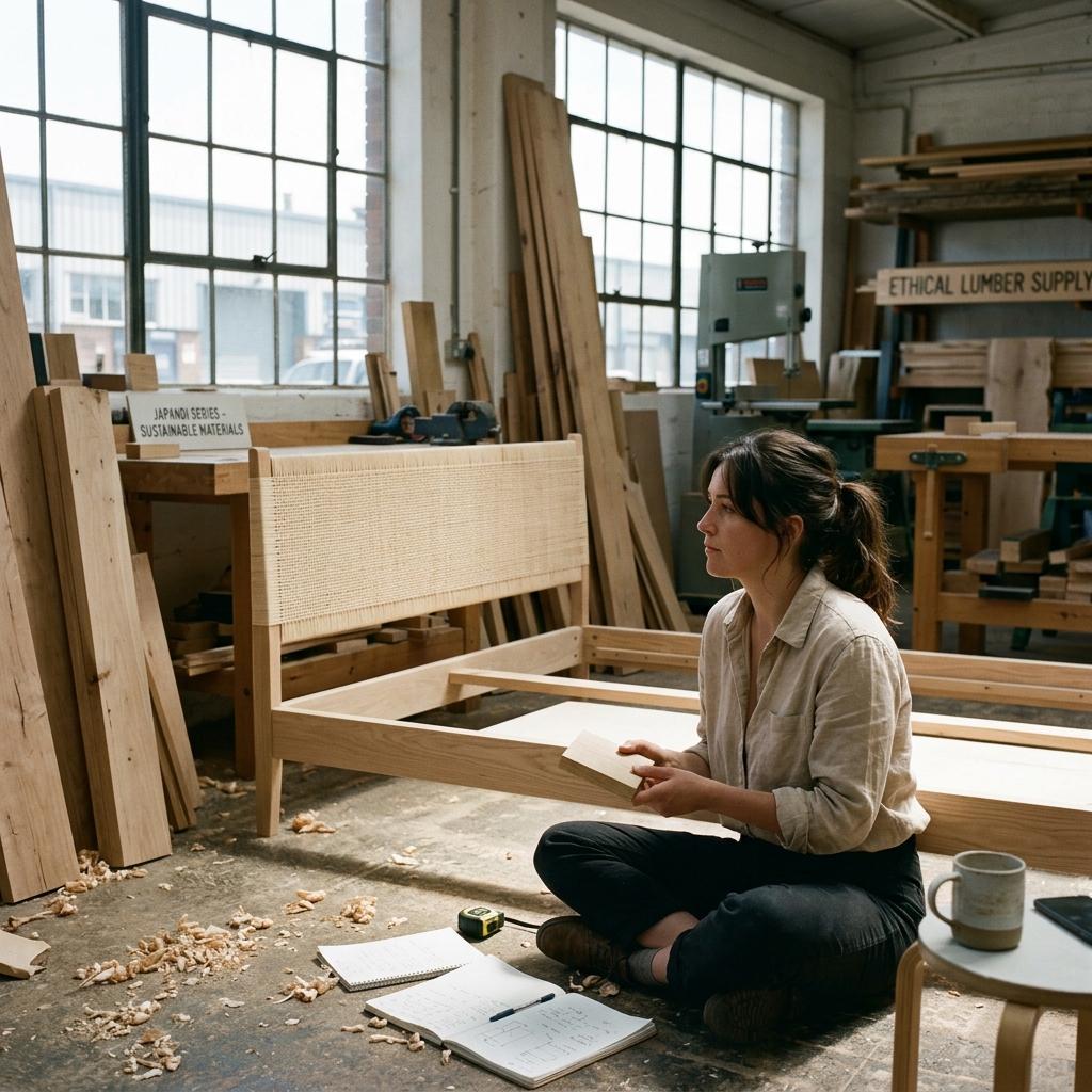 How To Source Ethically Made Japandi Bedroom Furniture