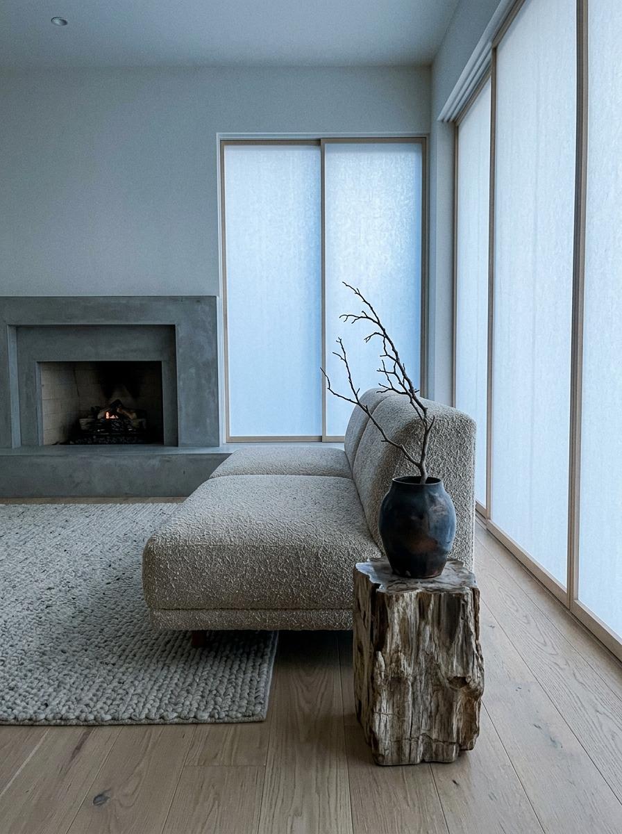 How To Style A Minimalist Neutral Japandi Living Room