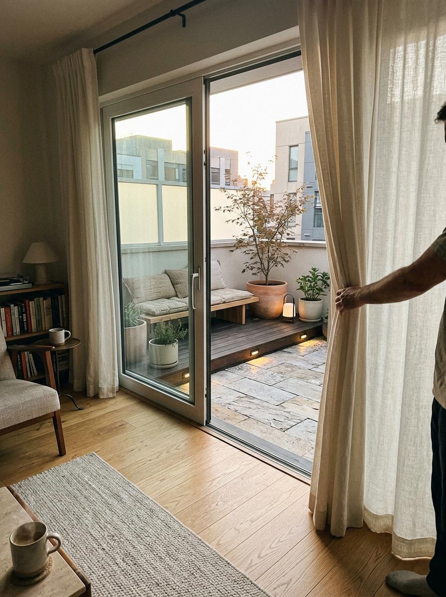 Indoor Outdoor Flow: Connecting Your Living Room To A Japandi Terrace