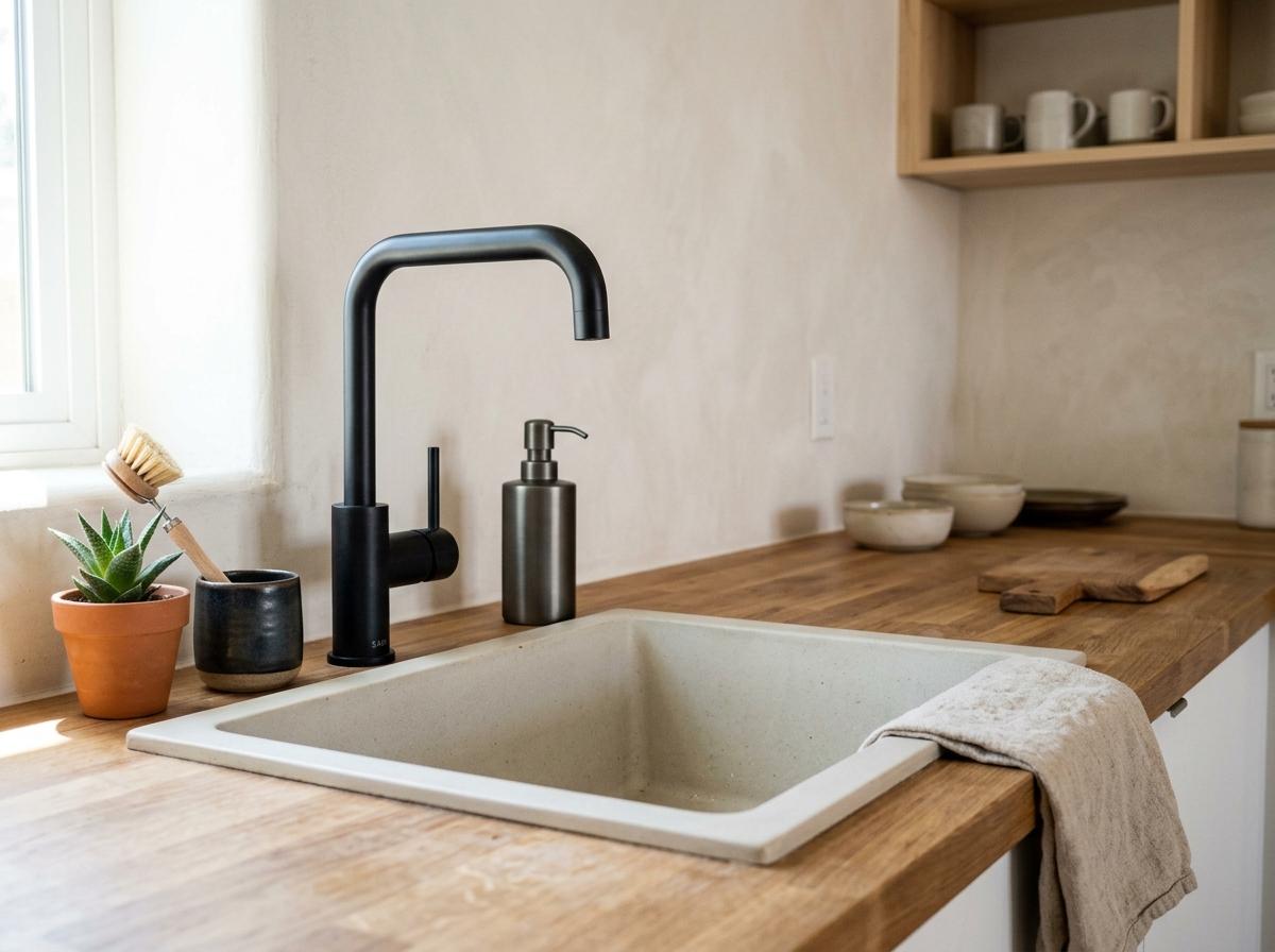 Infusing Zen Principles Into Modern Japandi Kitchen Fixtures