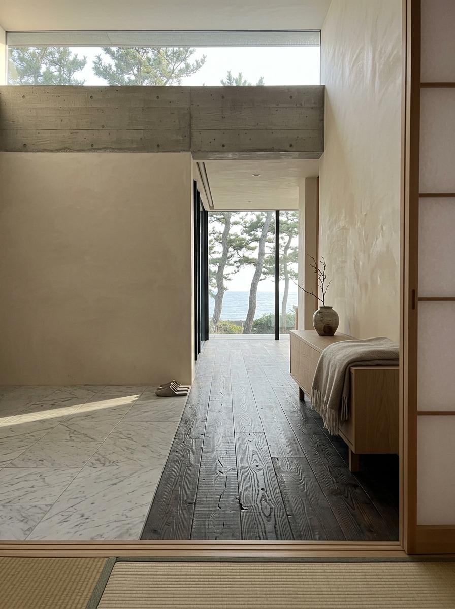 Inside A High End Retreat Featuring Luxury Japandi Style