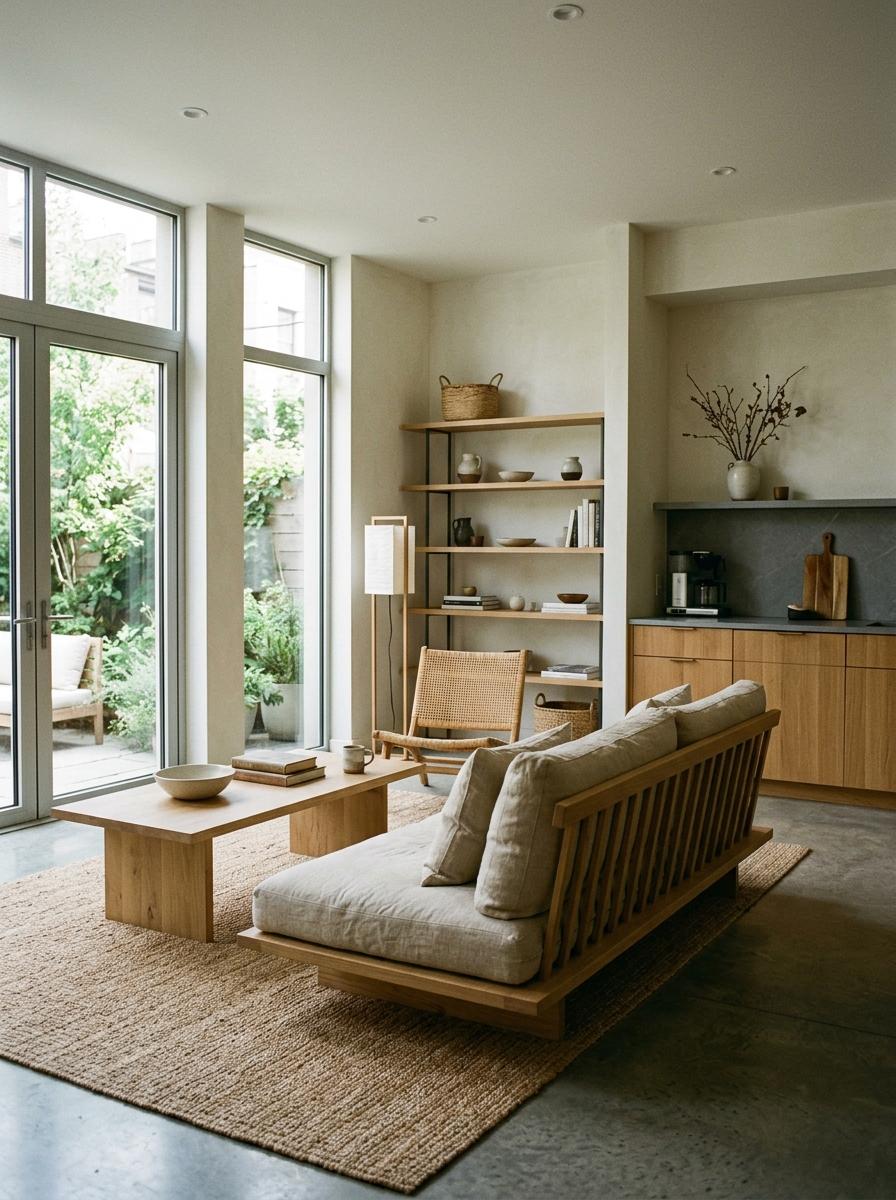 Inside A Home Curated With Handpicked Japandi Furniture