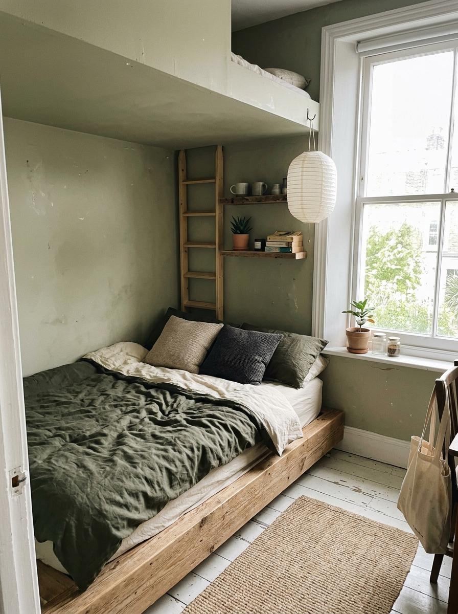 Inside A Tiny Sanctuary With Japandi Small Bedroom Style