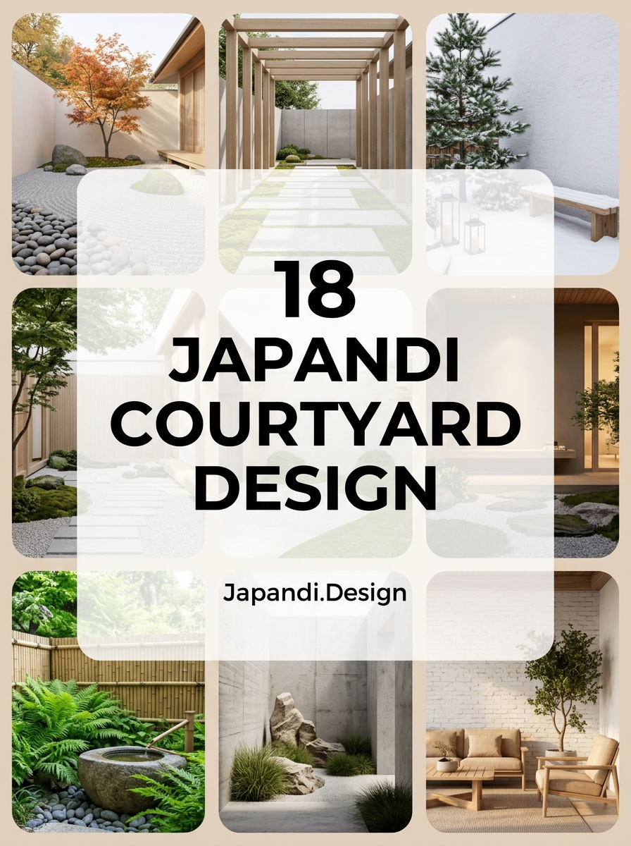 Japandi Courtyard Design Elements for a Balanced Outdoor Sanctuary