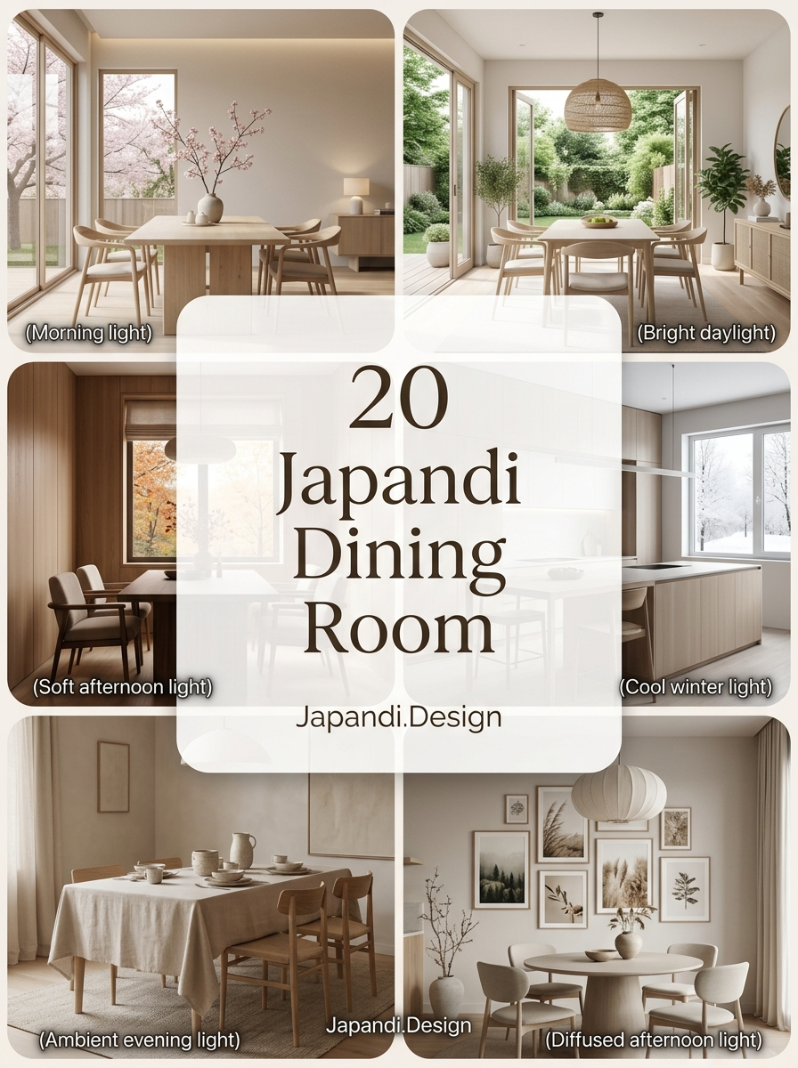 Japandi Dining Room Designs That Embody Minimalist Warmth