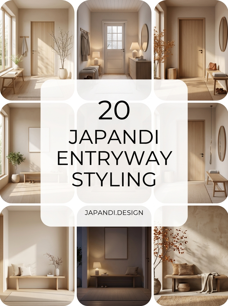 Japandi Entryway Styling Secrets for a Minimalist Home Welcome