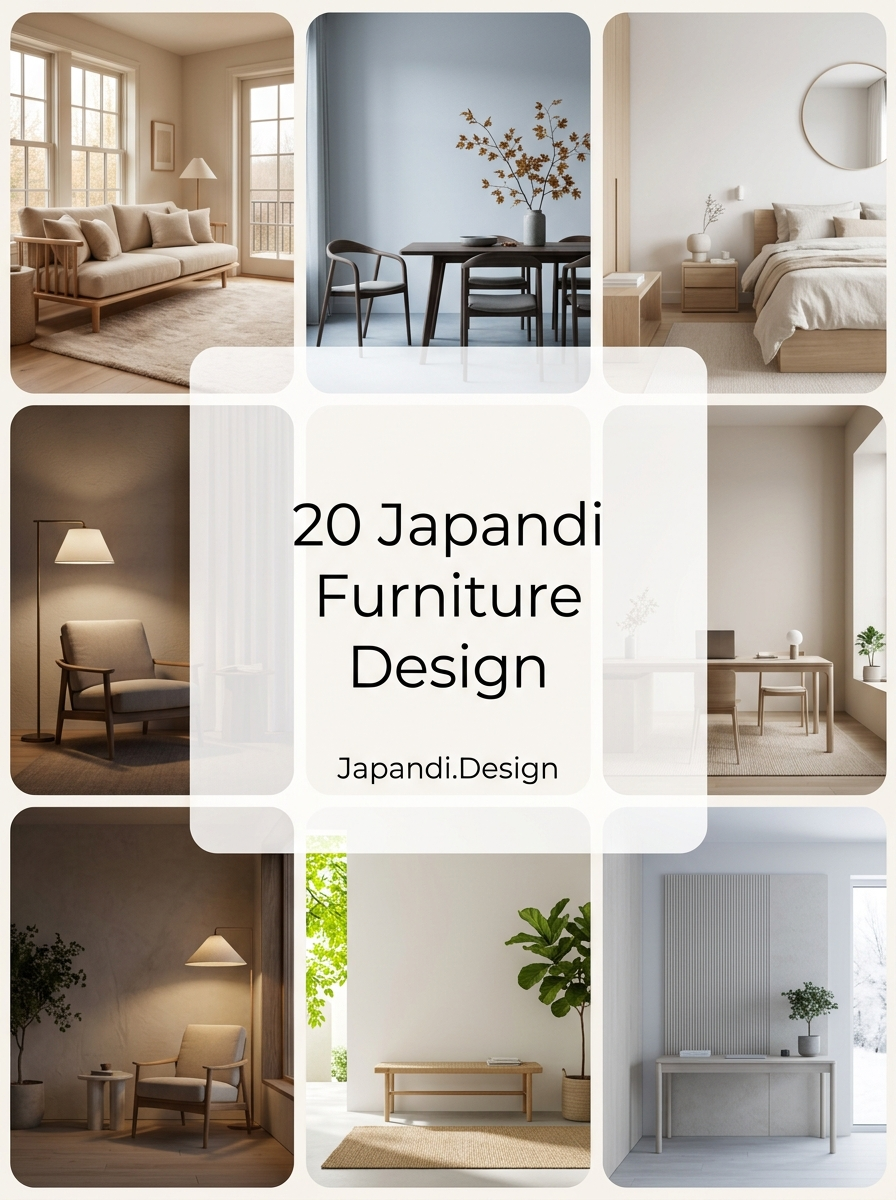 Japandi Furniture Design Elements for a Balanced Living Space