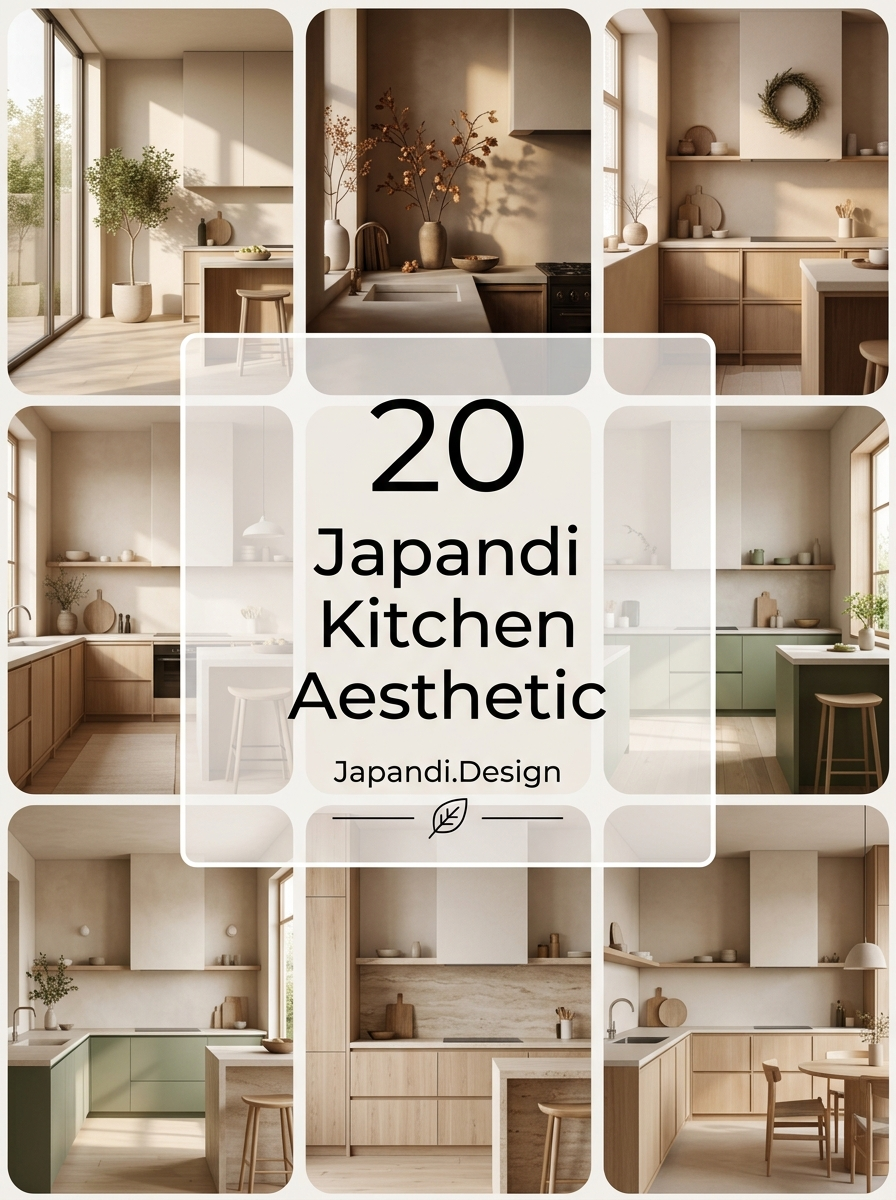 Japandi Kitchen Aesthetic Concepts for a Harmonious Culinary Space