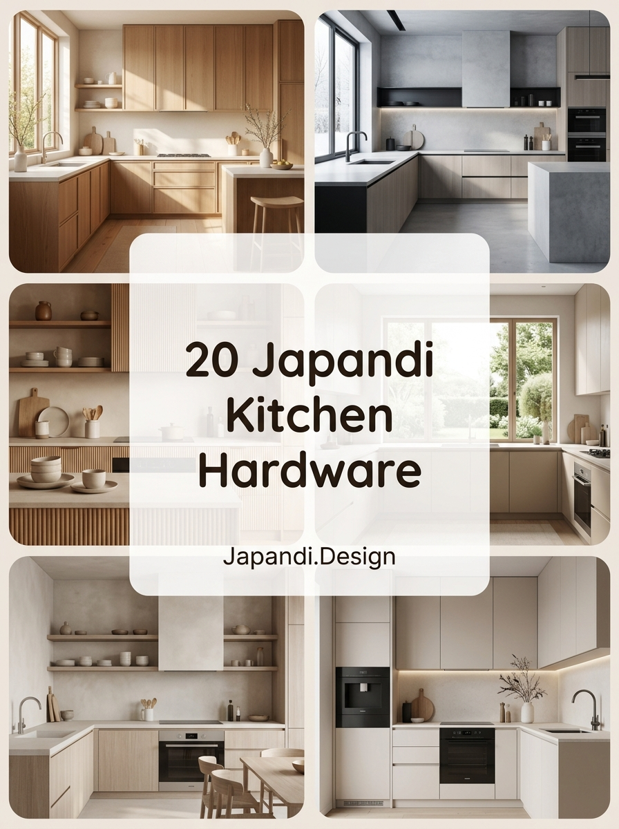 Japandi Kitchen Hardware Trends for a Harmonious Culinary Space