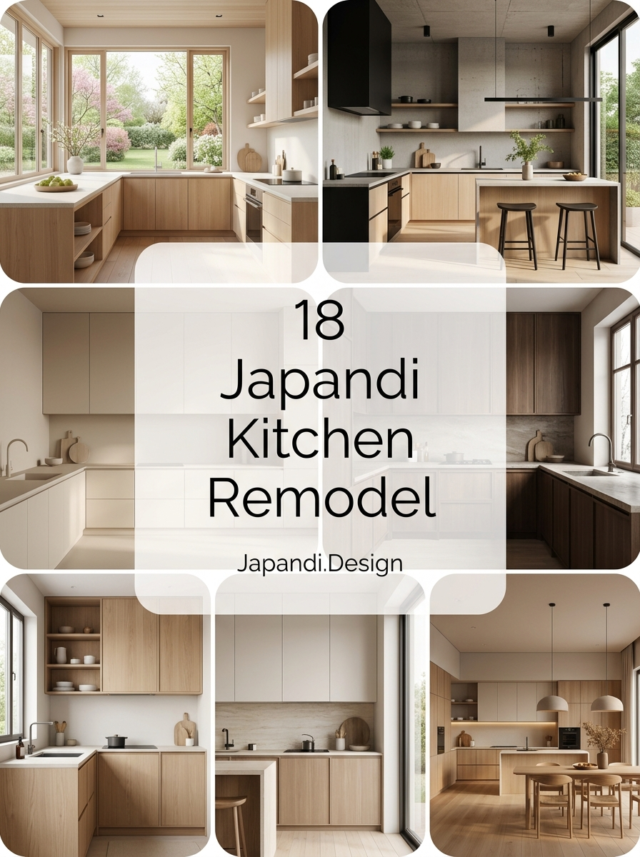 Japandi Kitchen Remodel Concepts That Blend Functionality with Minimalism