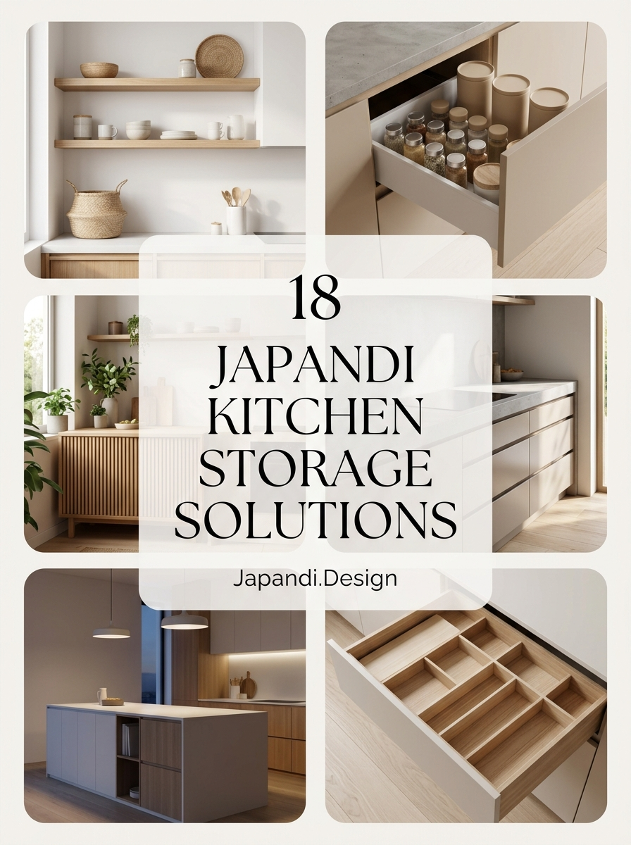Japandi Kitchen Storage Solutions That Maximize Minimalist Organization