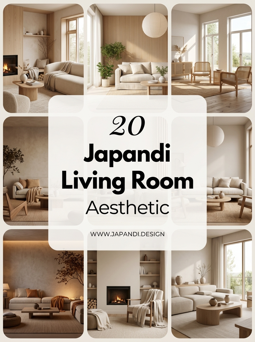 Japandi Living Room Aesthetic Essentials for a Harmonious Home