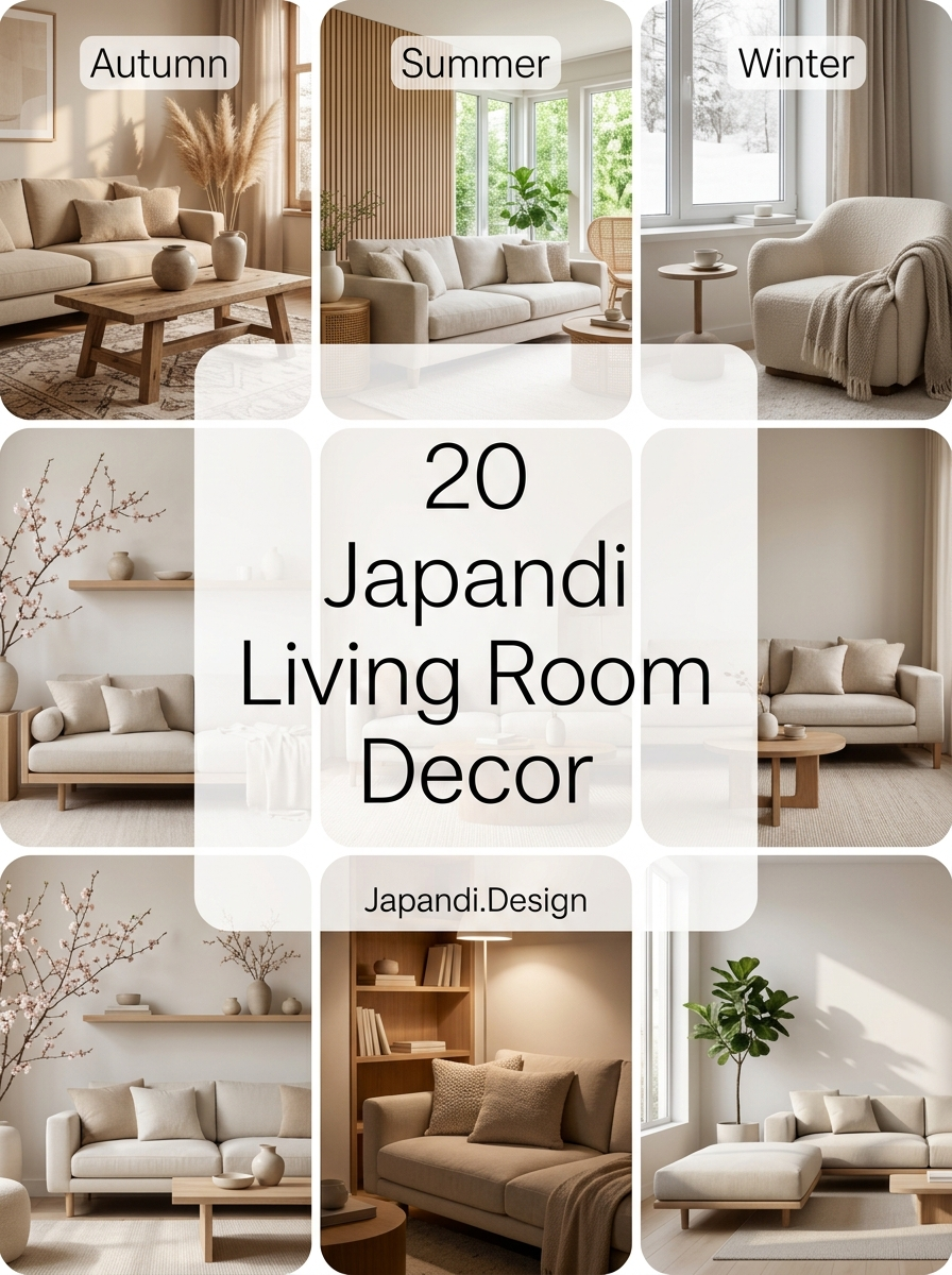 Japandi Living Room Decor Trends That Elevate Modern Minimalism