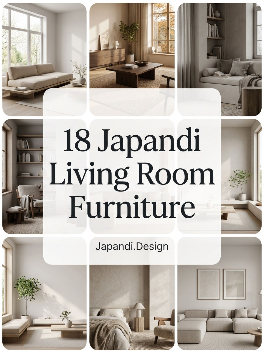 Japandi Living Room Furniture Essentials for a Balanced Home