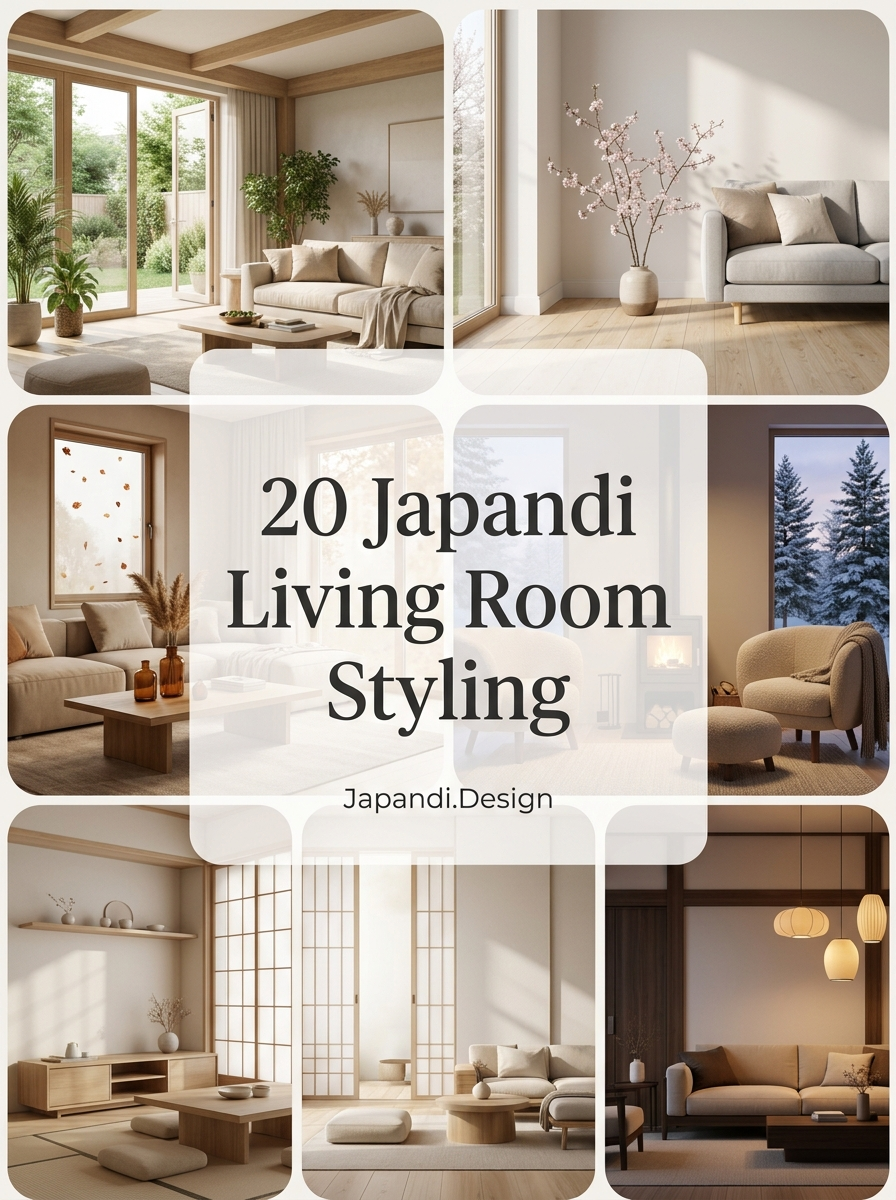 Japandi Living Room Styling Tips for a Balanced Aesthetic