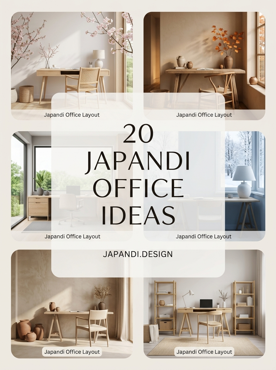 Japandi Office Ideas for a Productive and Minimalist Workspace