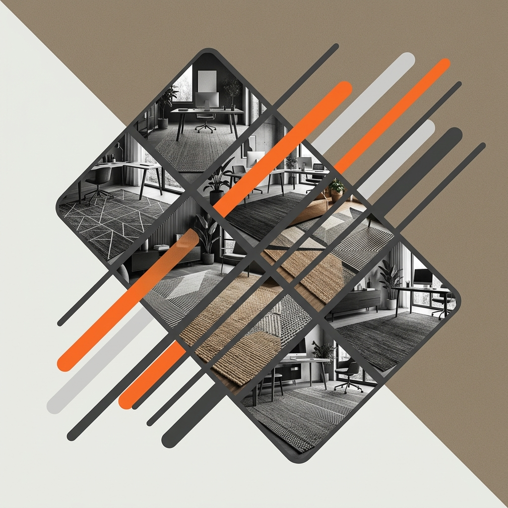 Japandi Office Rugs That Anchor Minimalist Workspaces