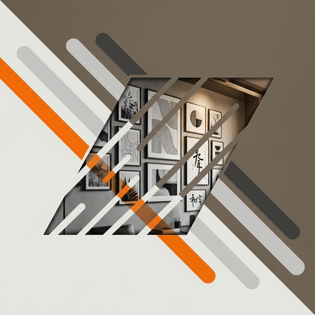 Japandi Office Wall Art Collections for a Balanced Workspace