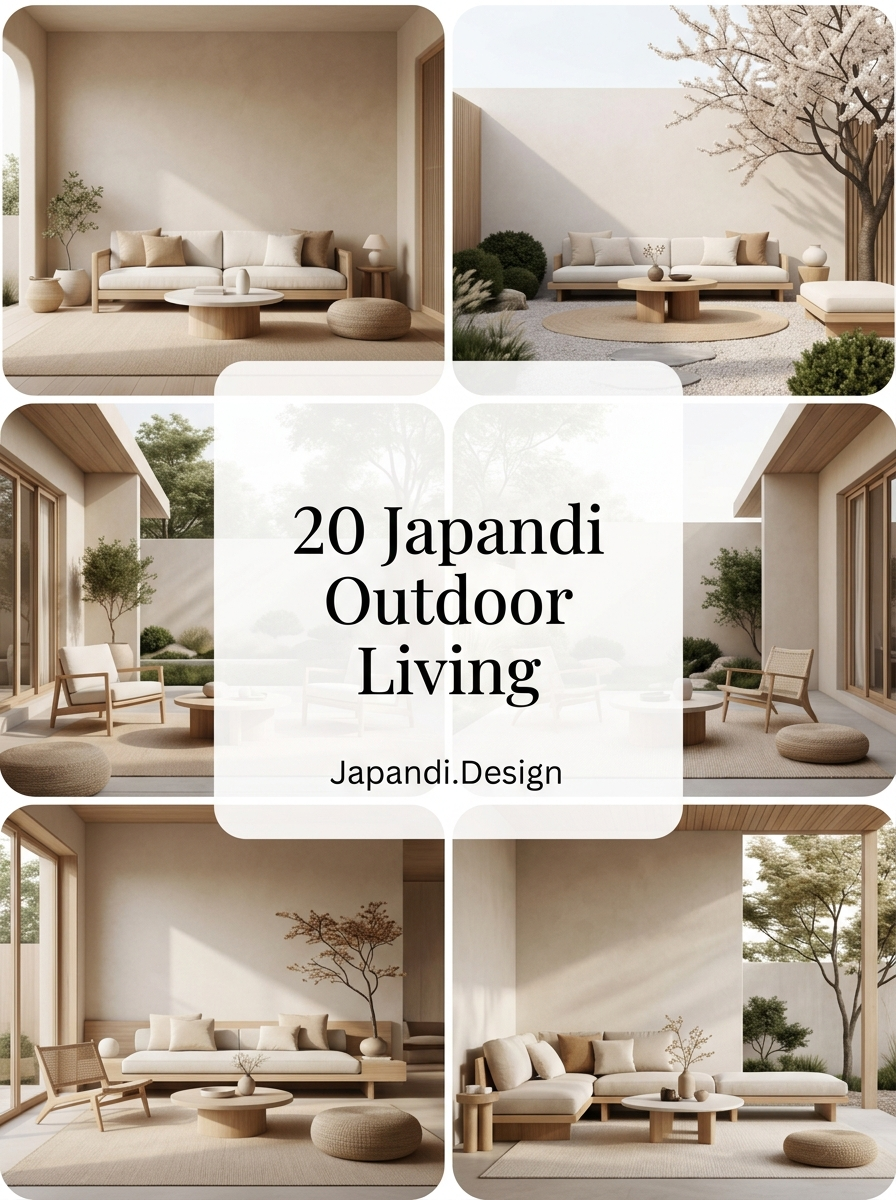 Japandi Outdoor Living Spaces That Embody Minimalist Harmony