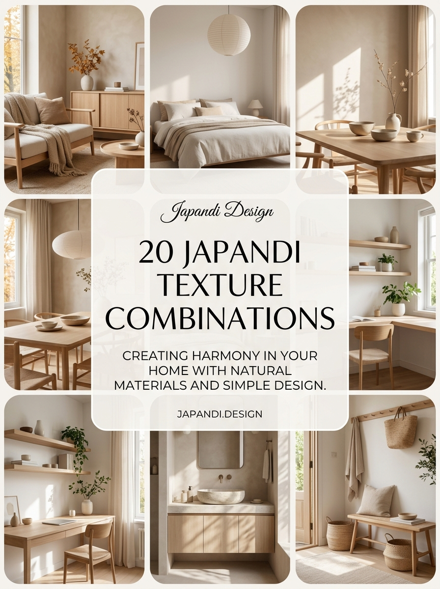 Japandi Texture Combinations for a Balanced and Tactile Home