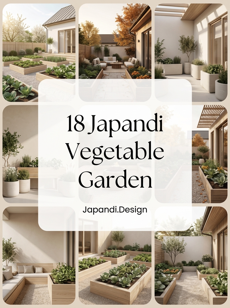 Japandi Vegetable Garden Layouts That Cultivate Architectural Harmony