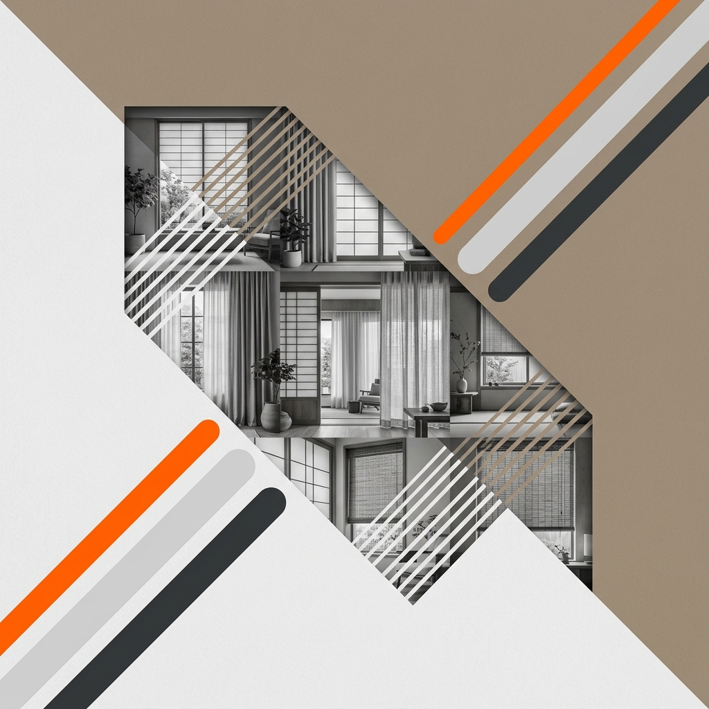 Japandi Window Treatments for a Balanced and Minimalist Home