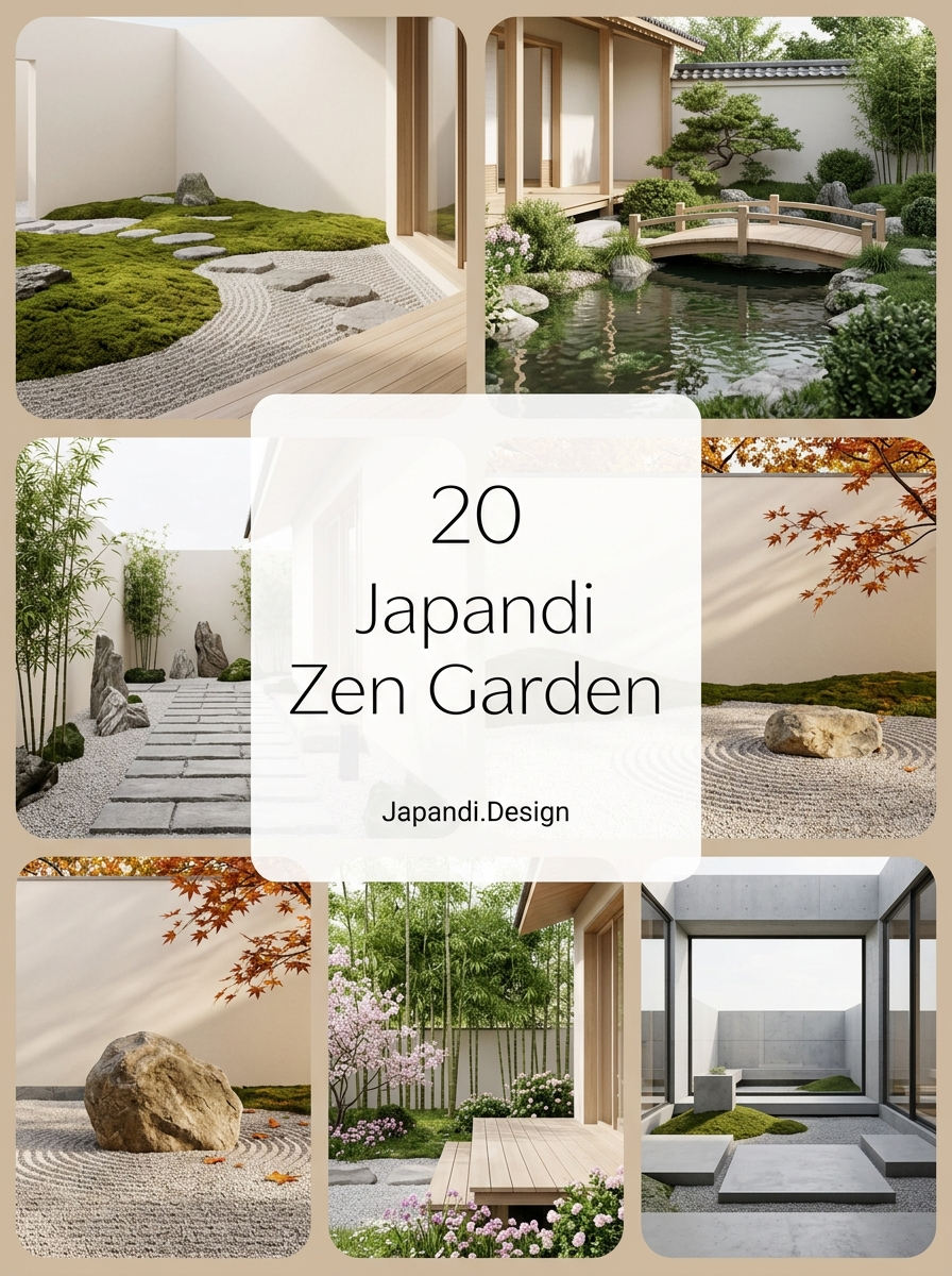 Japandi Zen Garden Concepts for a Minimalist Outdoor Retreat