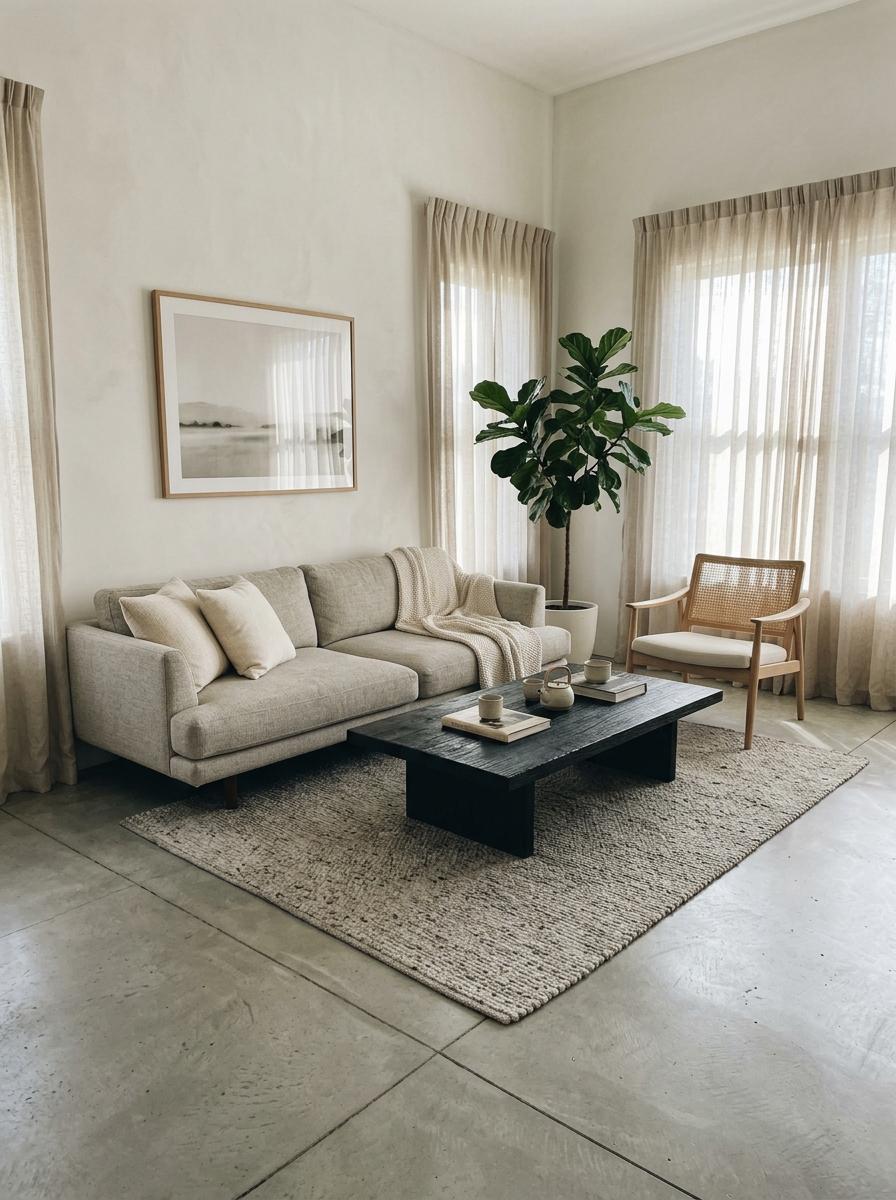 Light And Airy Japandi Living Room Inspiration For Any Home