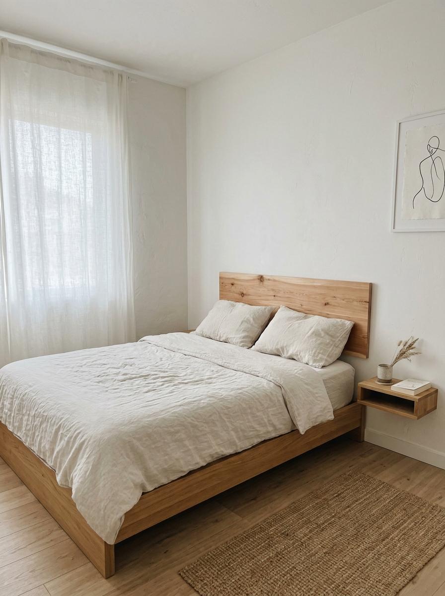 Light And Airy Minimalist Japandi Bedroom Concepts