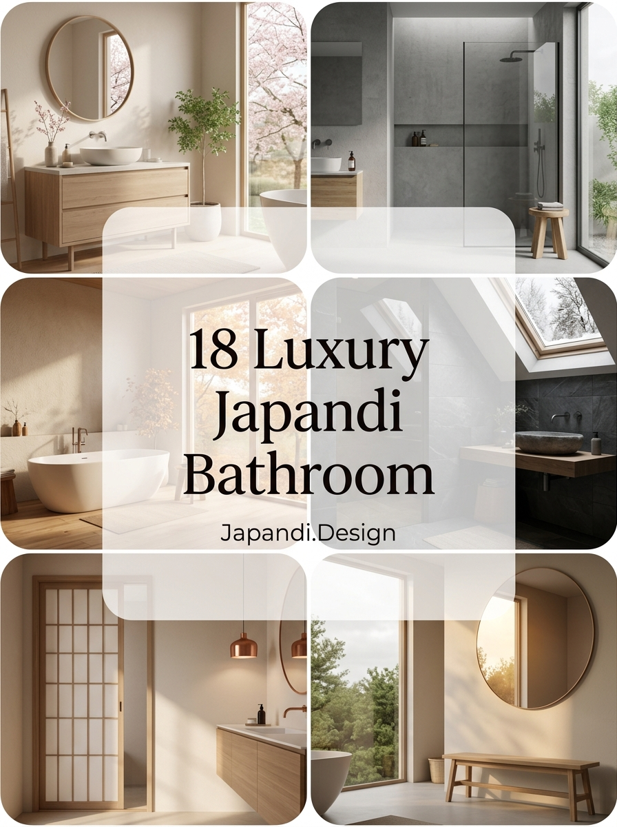 Luxury Japandi Bathroom Concepts That Redefine Modern Relaxation