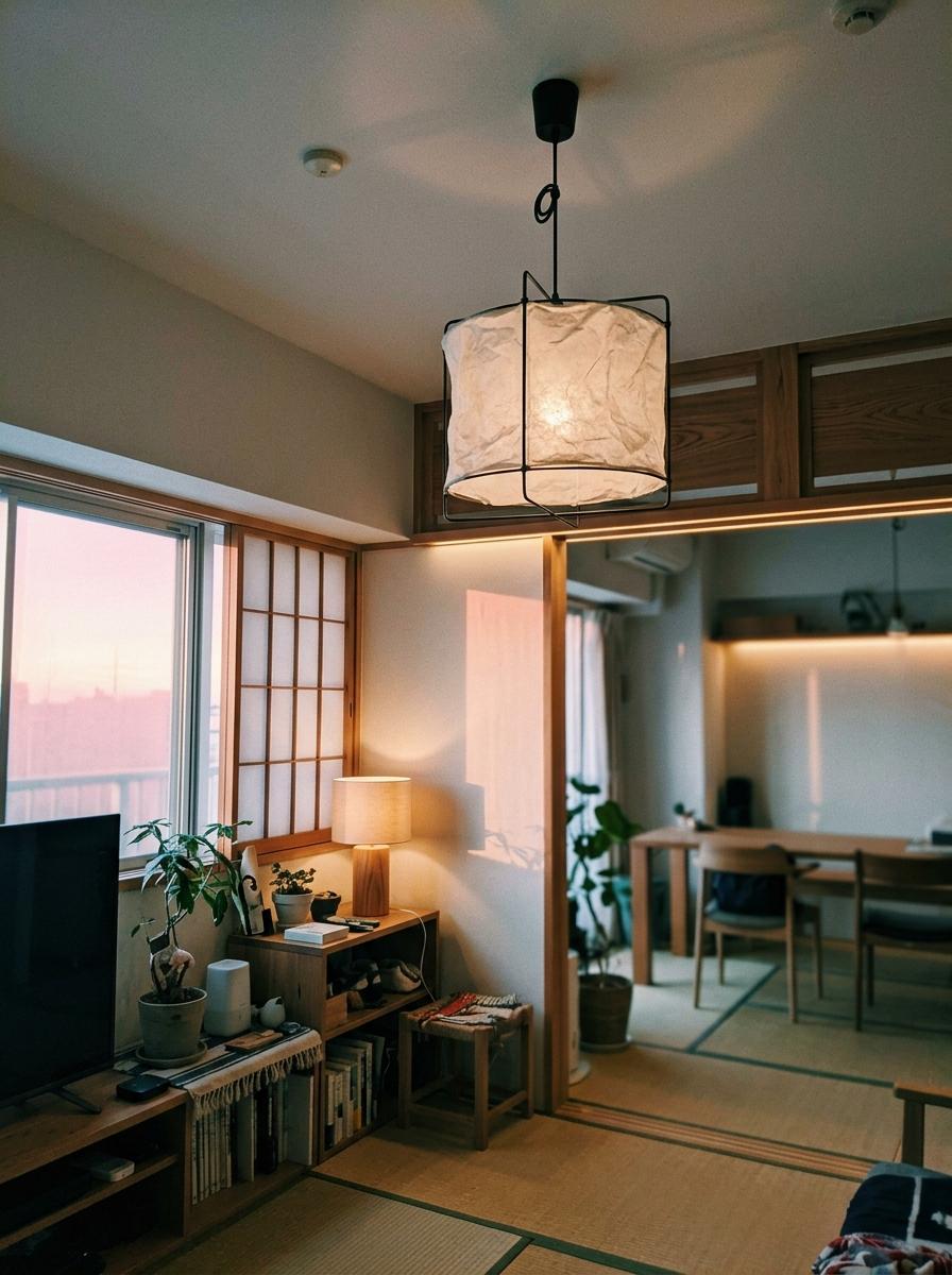 Mastering The Balance Of Functional Japandi Lighting Fixtures
