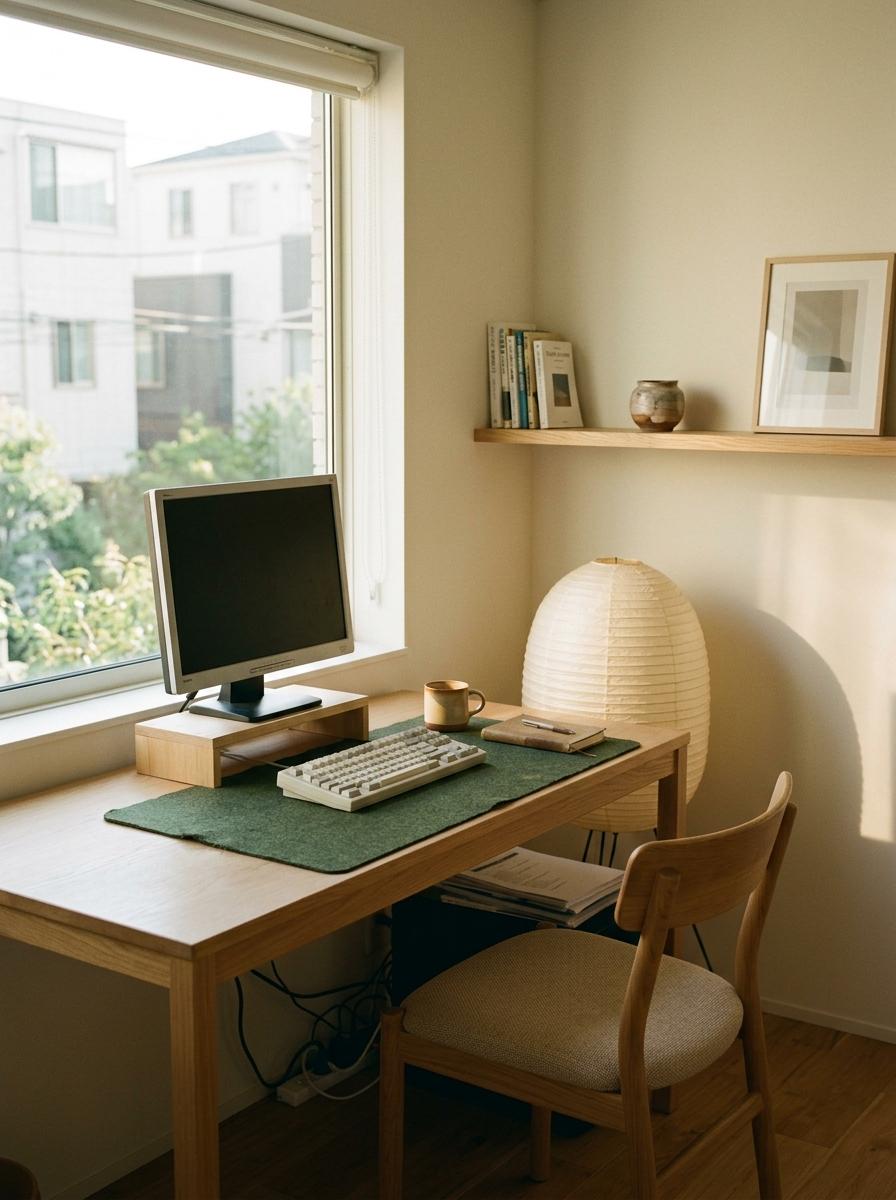 Minimalist Furniture For The Perfect Japandi Office Setup