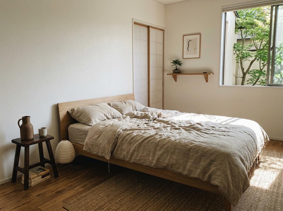 Minimalist Japandi Bedroom For Ultimate Relaxation