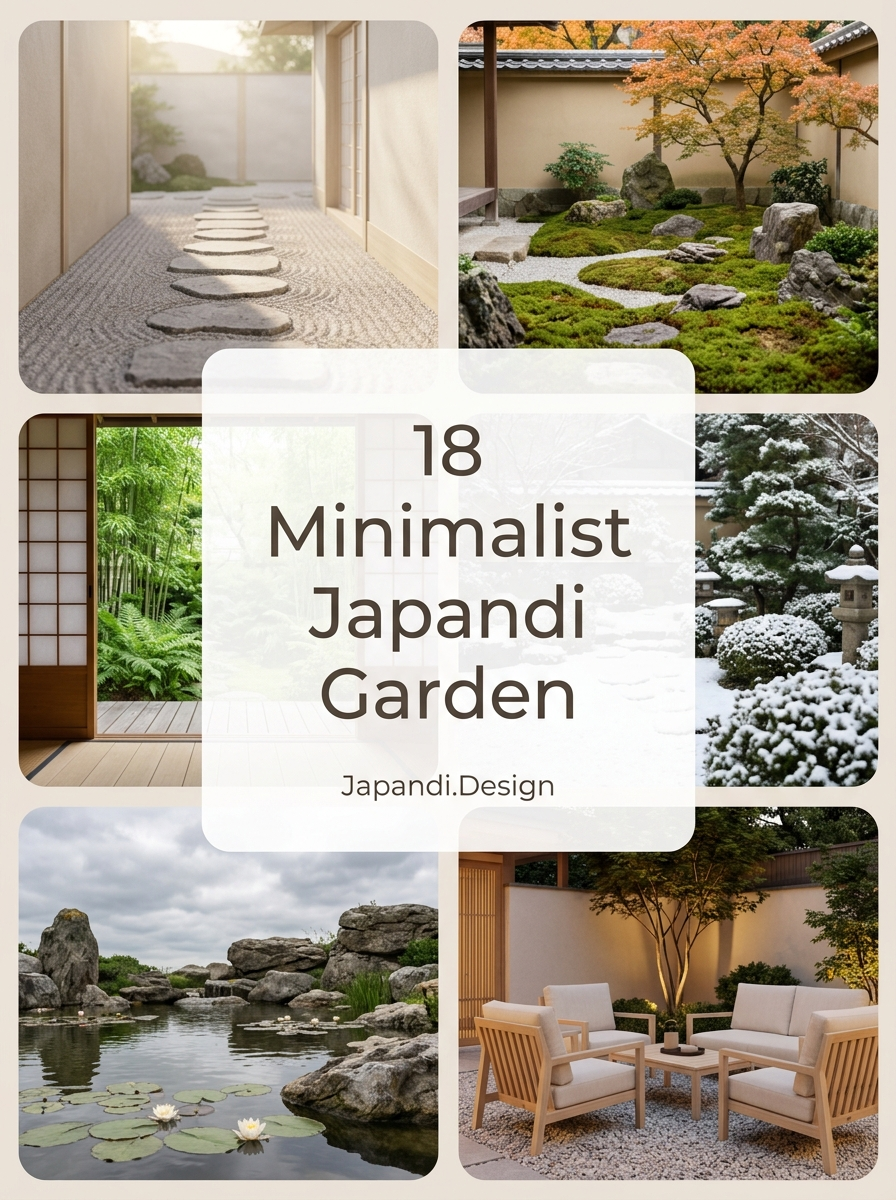 Minimalist Japandi Garden Designs for a Balanced Outdoor Sanctuary