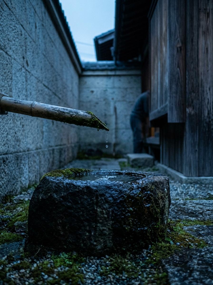 Minimalist Japandi Water Feature Design