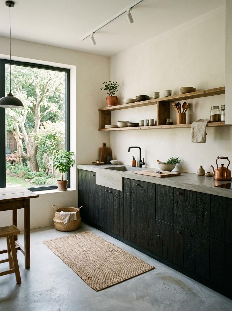 Minimalist Sustainable Japandi Kitchen Design For Conscious Living