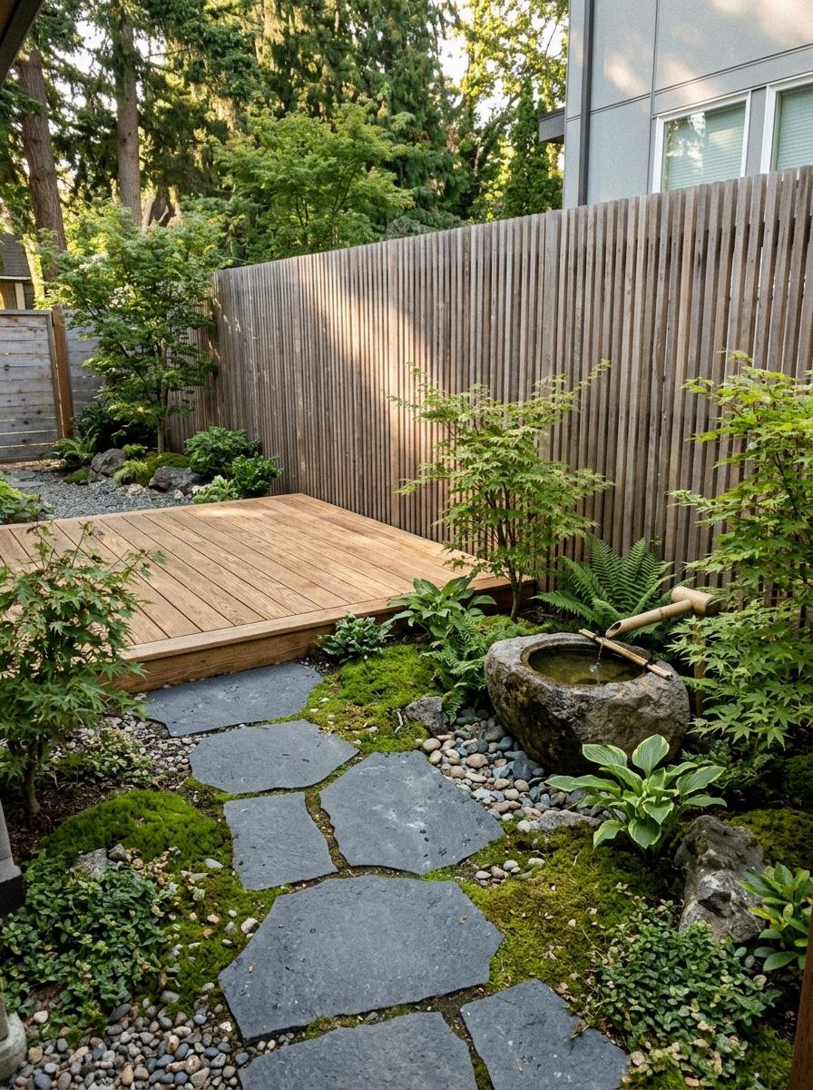 Modern Backyard Transformation With Japandi Garden Style