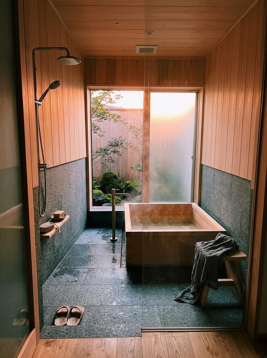 Modern Homes Featuring Exquisite Japandi Bathroom Decor